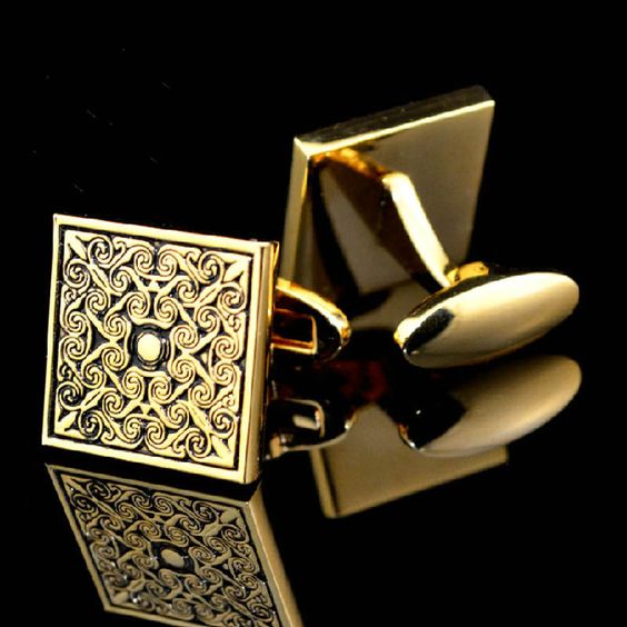 mens designer cufflink